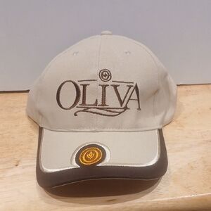 Oliva Beige and Brown baseball Cap